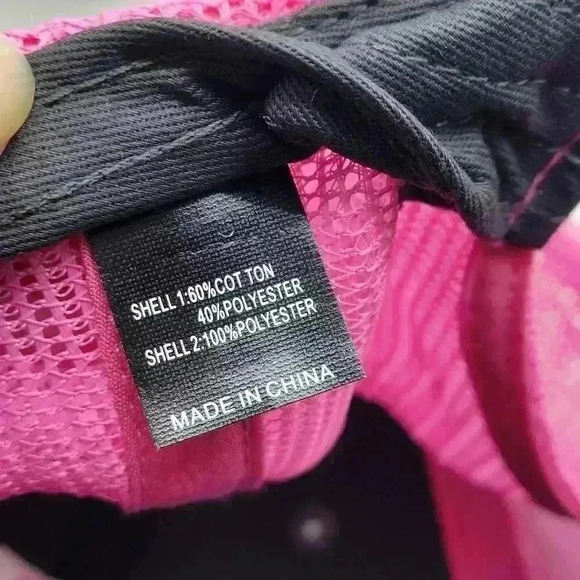 Brand New Richarddon 112 Embroidered SnK Trucking Women's Hat Gray Pink - Picture 9 of 10